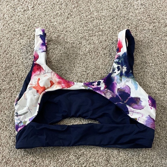 Multicolored Atleta Bathing Suit Top - Picture 2 of 2